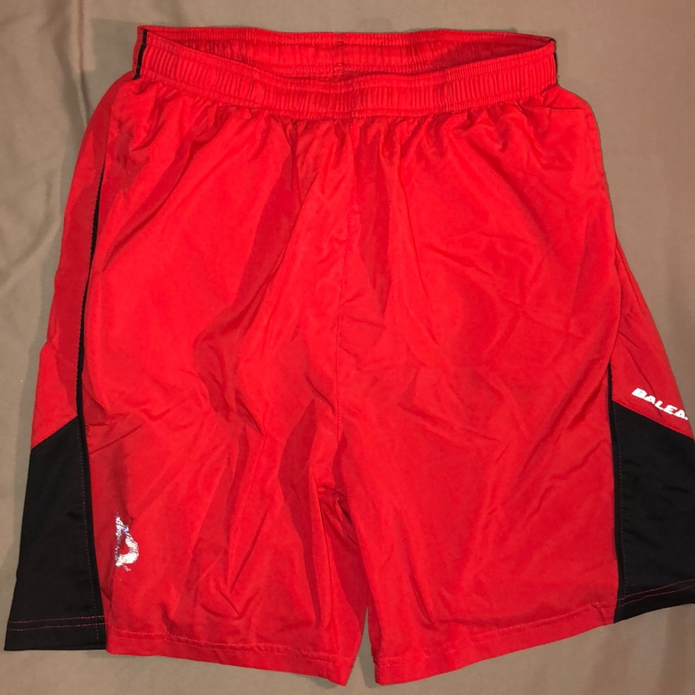 Red-Orange Baleaf shorts